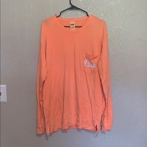 Pink, neon orange Shirt